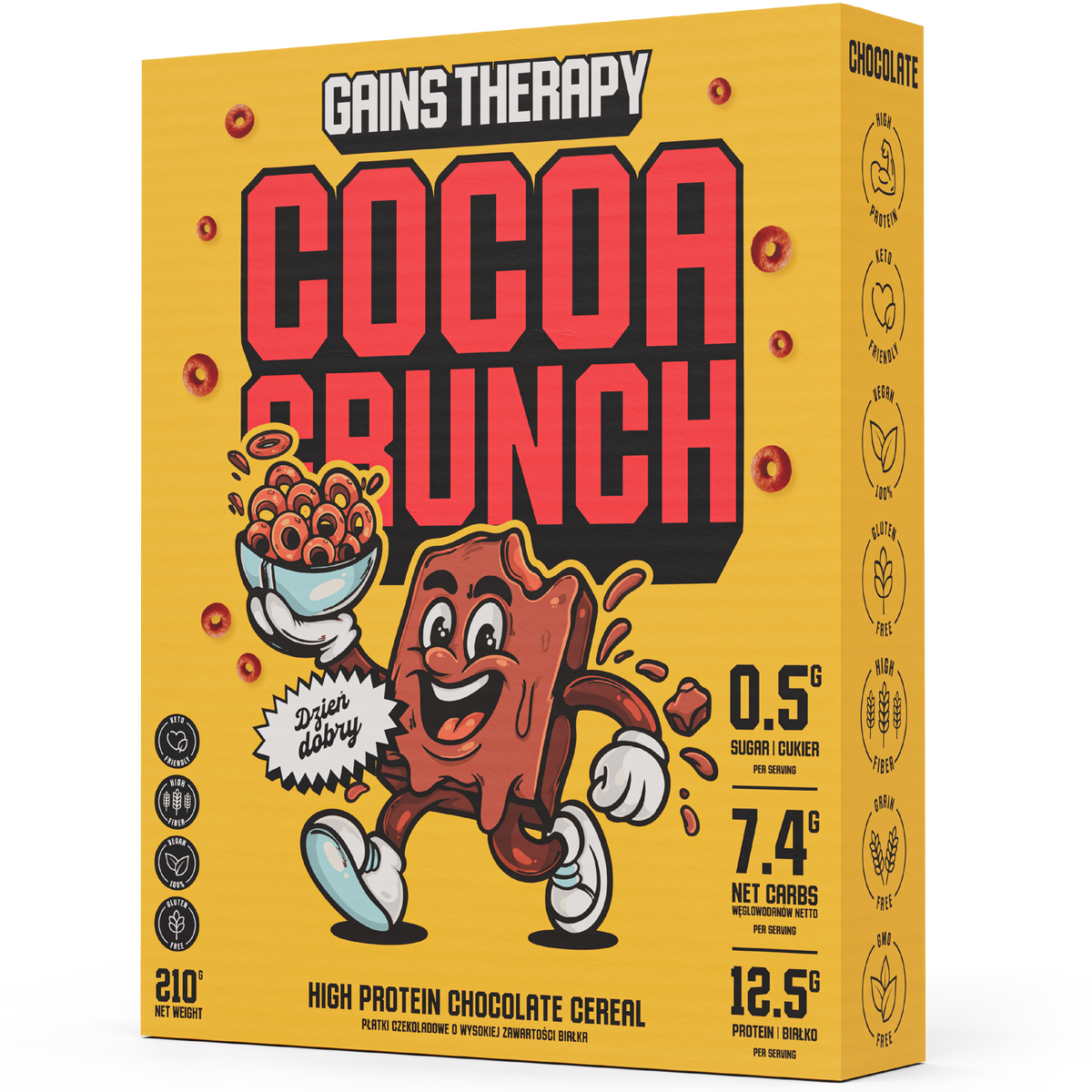 High Protein Chocolate Cereal