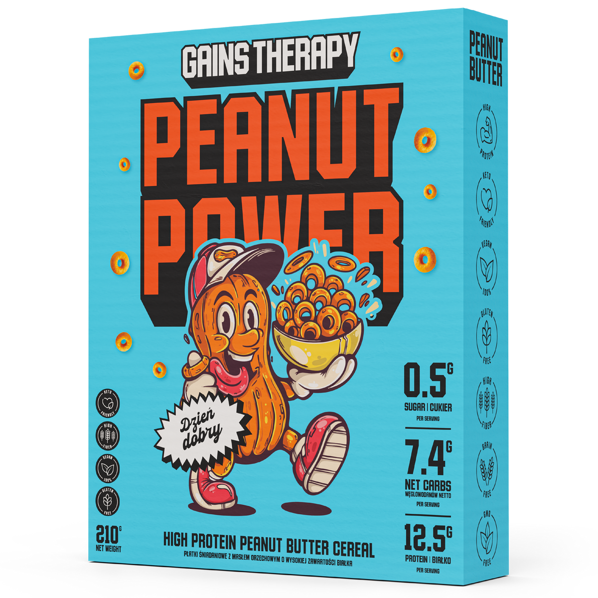 High Protein Peanut Butter Cereal