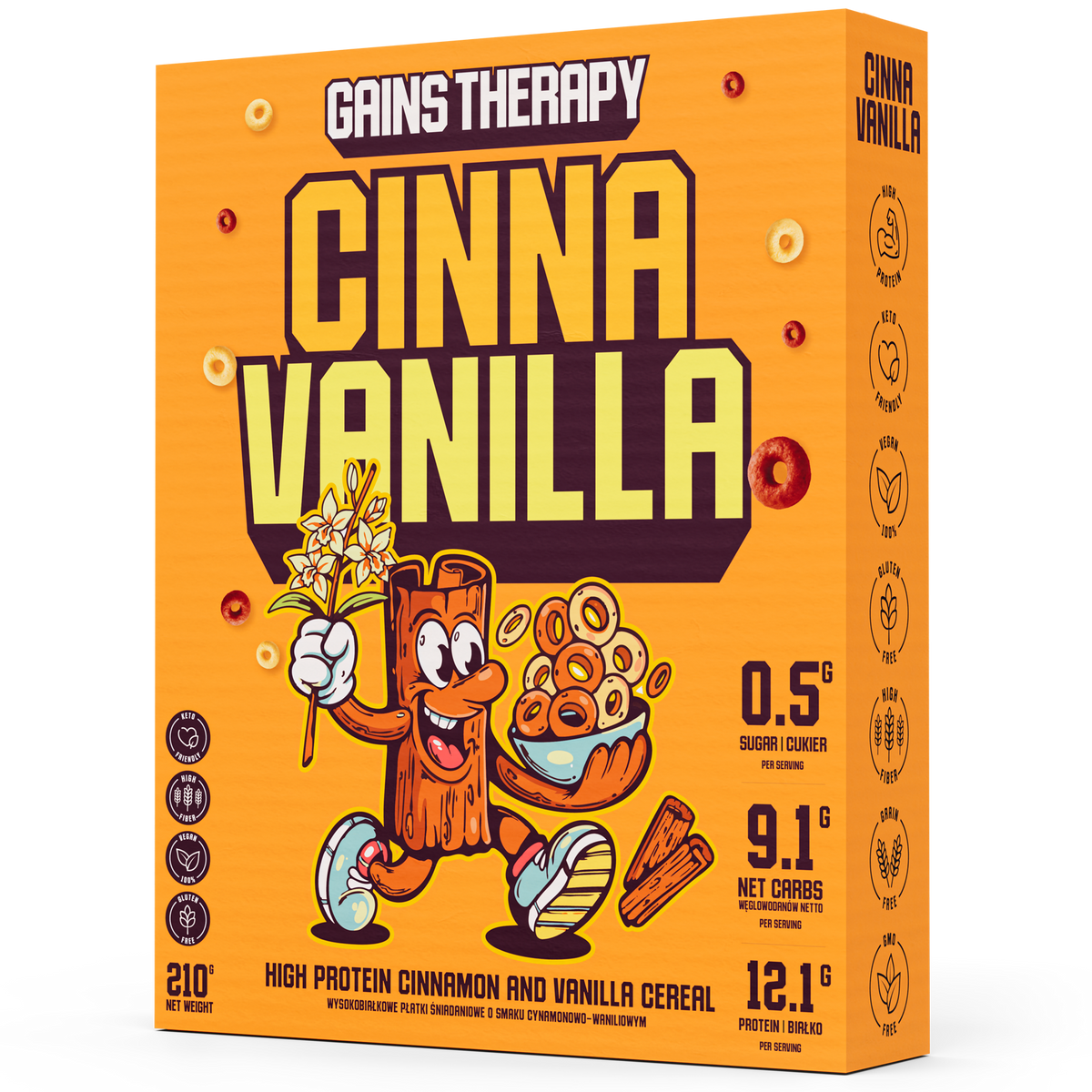 High Protein Cinna Vanilla